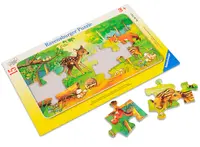 Puzzle Ravensburger din 15 de piese - Pui de animale