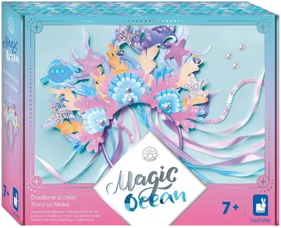 Trusă creativă Janod - Magic Ocean, tiară