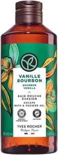 Yves Rocher Bain Nature Gel de duș , vanilie, 400 ml