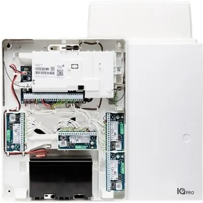 Centrala efractie IQ Pro DSC IQPR015P, 128 zone hibride, WiFi, 4G, Ethernet, Z-Wave, carcasa plastic