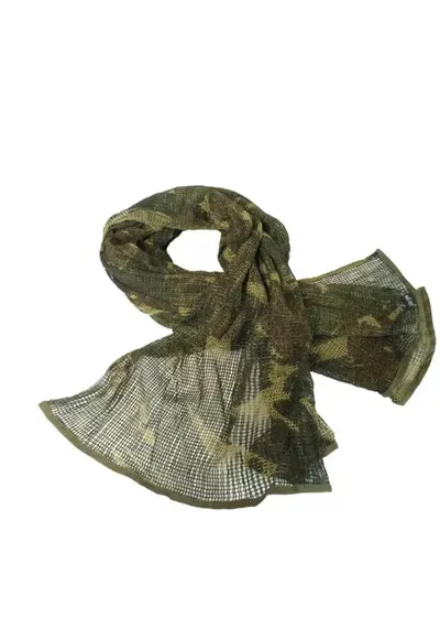 Esarfa pentru camuflaj - Poliester - 190x90cm - Verde
