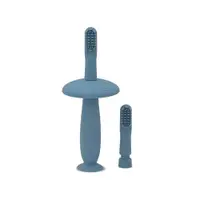 Periuta de dinti cu protectie Lorelli Baby Care Training 6 luni + Albastra