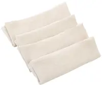 Set de 4 șervețele de muselină BabyJem - Ekru, 25 x 25 cm