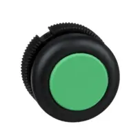 Cap Rotund Pentru Buton - Revenire Cu Arc- Xac-A - Verde - Invelit