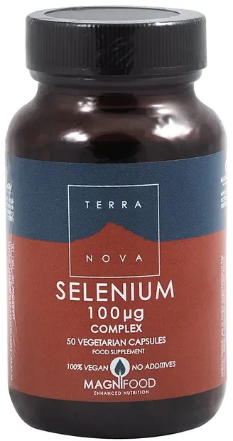 Selenium, 100 mcg, 50 capsule, Terra Nova