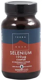 Selenium, 100 mcg, 50 capsule, Terra Nova