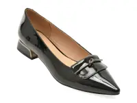Pantofi PASS COLLECTION negri, DL60011, din piele naturala lacuita
