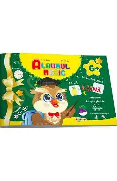 Albumul magic cu autocolante 6 ani+