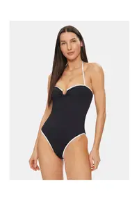 Costum de baie dama - 303652814 - Nylon/Elastan - Negru - Negru