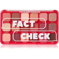 Trouble Maker Big Trouble paletă cu farduri de ochi culoare Fact Check 27 g
