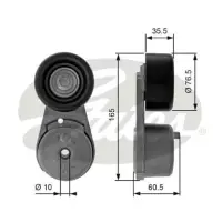 rola intinzator, curea transmisie GATES T38378