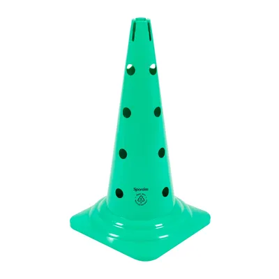 Con perforat verde 50 cm
