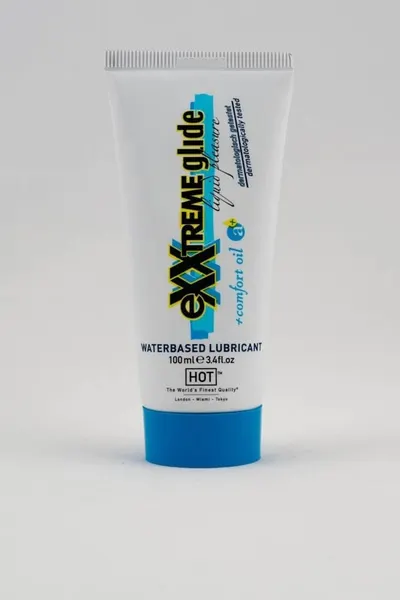 Lubrifiant pe bază de apă, Hot, eXXtreme Glide, 100 ml