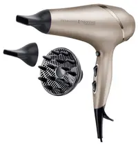 Uscător de păr Remington - Advanced Colour Protect AC8605, 2300W, 3 viteze, auriu