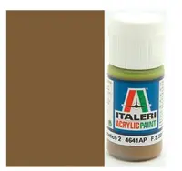 Vopsea acrilică Italeri - Flat Marrone Mimetico 2 (4641AP), 20 ml