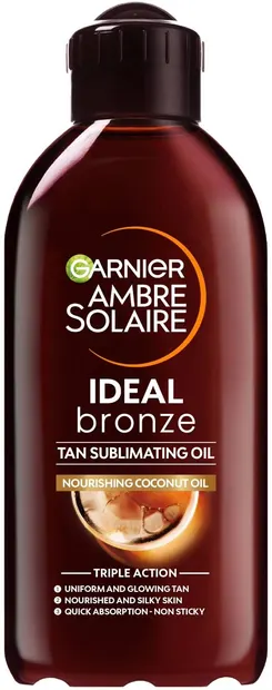 Garnier Ambre Soilare Ulei de bronzare Ideal Bronze, 200 ml
