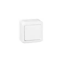 Intrerupator cap scara, 10 AX - 250 VA, IP44, alb