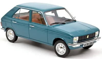 Model de colecție NOREV Modern: Мașini - Peugeot 104 GL (1977) (Regence Blue)