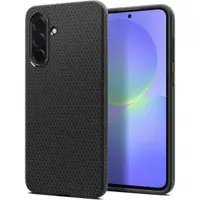 Husa pentru Samsung Galaxy A36 A366, Spigen, Liquid Air, Neagra Mata ACS09199