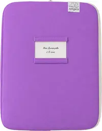 Mapă textilă pentru manuale Anegami - Violet