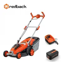 Redback Pachet E137C+EP40+EC20 Masina de tuns gazonul 370mm, acumulator 40V/4Ah, incarcator 40V/2A