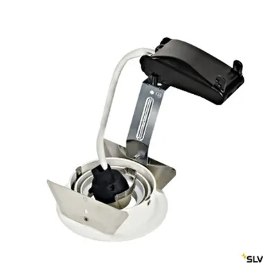 NEW TRIA GU10 circular downlight, alb mat, max. 50W