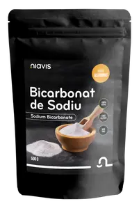 Bicarbonat de sodiu, 500g, Niavis