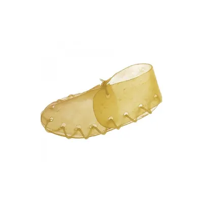Papuc din piele naturala lungime 12 cm