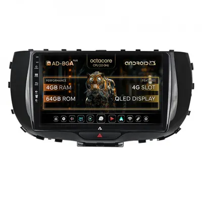 Navigatie Kia Soul (2019+), Android, A-Octacore 4GB RAM + 64GB ROM, 9 Inch - AD-BGA9004+AD-BGRKIT235