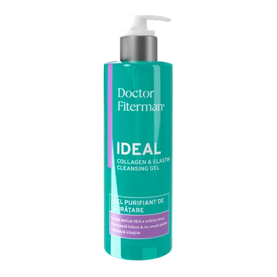 Gel purifiant de curatare Ideal Collagen si Elastina, 250ml, Doctor Fiterman