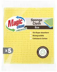 Prosoape absorbante biodegradabile Magic Clean - Premium, 5 buc.