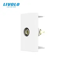 Modul priza video 1M Alb