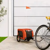 Gossi remorca bicicleta animale companie portocaliu/negru oxford/fier