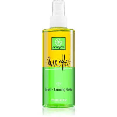 Oranjito Level 3 Shake Spray de bronzare dupa solar in doua faze 200 ml