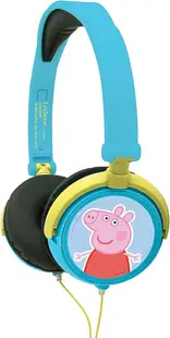 Căști pentru copii Lexibook - Peppa Pig HP015PP, albastru