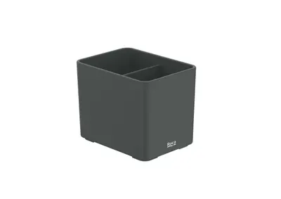 Pahar baie Roca Ona A817672C70, pe blat, 105 x 84 mm, plastic, mat, Verde