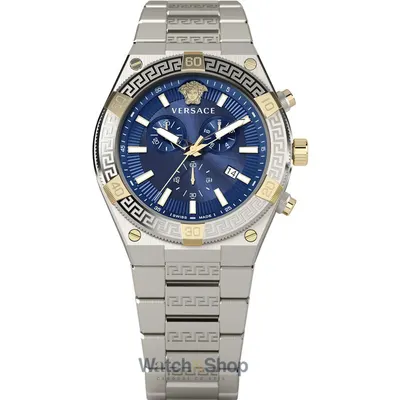 Ceas Versace Versace VESO00522 Mens Watch Sporty Greca Chrono 46mm 5ATM