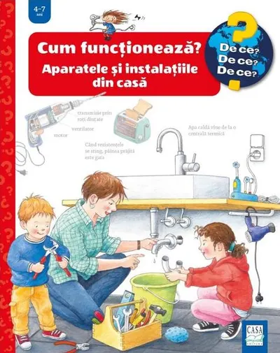 Cum funcționează? Aparatele și instalațiile din casă - Board book - Ulrike Holzwarth-Raether