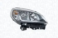 Far dreapta (H7 H7 PY21W W21W, cu bec, culoare insert: negru) potrivit FIAT DOBLO II 02.10-12.22