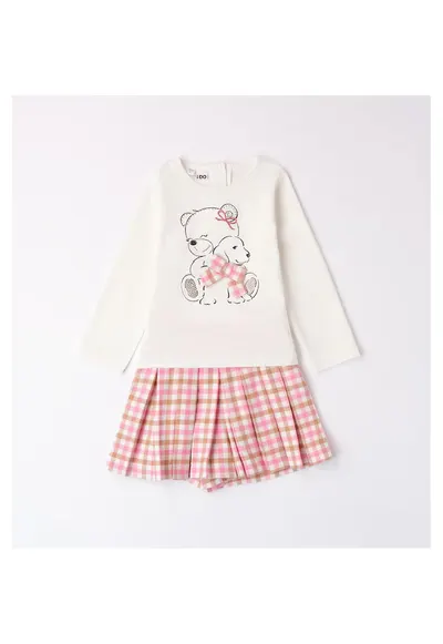 Compleu bluza si pantaloni scurti pentru fete - 4.A533