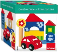 Constructor din lemn Goula - Oraş, 26 piese