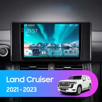 Navigatie Auto Teyes CC4 Toyota Land Cruiser 12 J300 2021-2023 6+64GB 9.5" QLED Octa-core 2.7Ghz, Android 4G Bluetooth 5.1 DSP