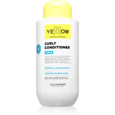 Yellow Professional Curls Curly Conditioner balsam pentru par ondulat si cret 500 ml