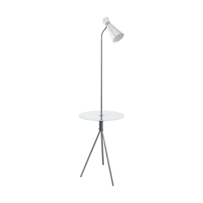Lampa pardoseala POLICARA satin nickel 220-240V,50/60Hz