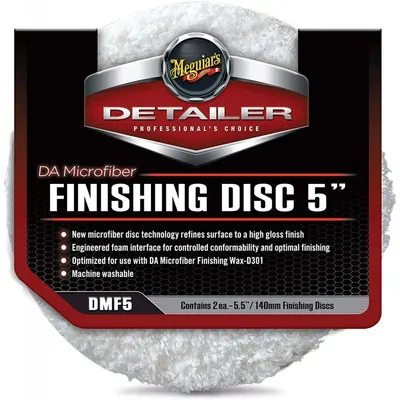 Meguiar s Da Microfiber Finishing Pad Pad Microfibre Polish 127MM DMF5MG