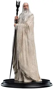 Statuetă Weta Movies: The Lord of the Rings - Saruman the White Wizard (Classic Series), 33 cm