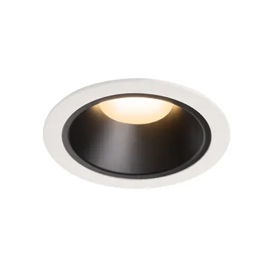 Spot incastrat, NUMINOS XL Ceiling lights, white Indoor LED recessed ceiling light white/black 3000K 40°