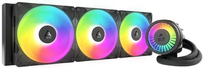 Răcitor de apă Arctic - Liquid Freezer III Pro 420 A-RGB, 3 x 140 mm, negru