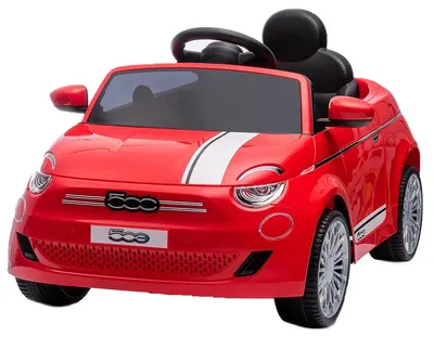 Mașinuță cu baterie Chipolino - Fiat 500, roşu