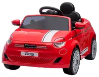 Mașinuță cu baterie Chipolino - Fiat 500, roşu